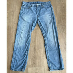 Levi’s 559 Men's Relaxed Straight Leg Light Wash Classic Denim Jeans 36x32